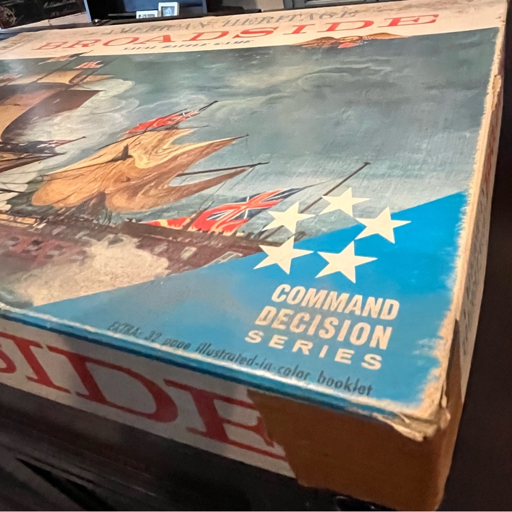 American Heritage Broadside Board Game 1962 Milton Bradley Naval Battle Game - Picture 12 of 13